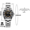 ★Weekly Deal★ADDIESDIVE Retro Sword Sub NH35 Dive Watch AD2064