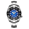 ADDIESDIVE 44.9mm Diver Watch for Men Unique Blue Dial 200M (AD2102)