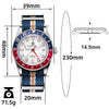 【US Warehouse】ADDIESDIVE 39mm BB58 GMT Quartz Watch AD2044