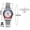 ★Weekly Deal★ADDIESDIVE 39mm BB58 GMT Quartz Watch AD2044