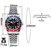 ★Weekly Deal★ADDIESDIVE 39mm BB58 GMT Quartz Watch AD2044