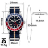 【US Warehouse】ADDIESDIVE 39mm BB58 GMT Quartz Watch AD2044