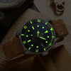 【US Warehouse】ADDIESDIVE® Scuba Leather Automatic Scuba Watch AD2101