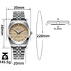 【US Warehouse】Addiesdive 39mm Sand Dial NH35 Mechanical Watch AD2059