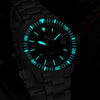 Addiesdive Pot Cover Diver Watch AD2060 Luminous Display